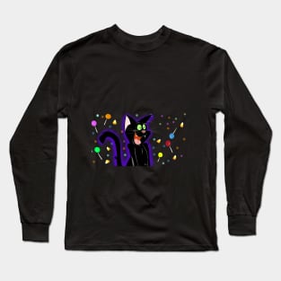 Kandy Dandy Kitty Long Sleeve T-Shirt